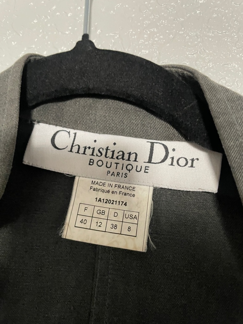 Dior by Galliano rare grey convertible jacket - Picture 5 of 10